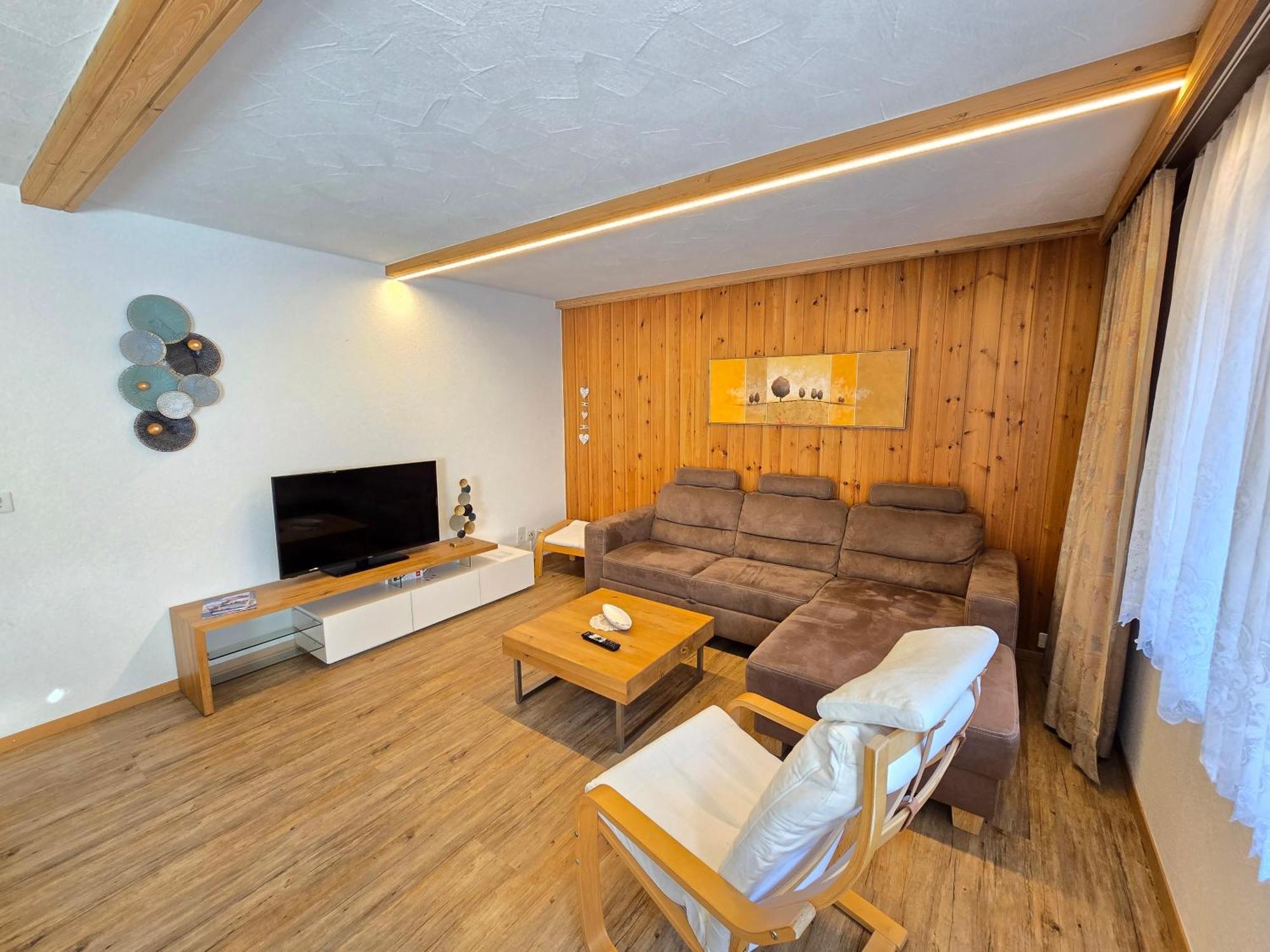 Ferienhaus Adonis Saas-Grund Buitenkant foto